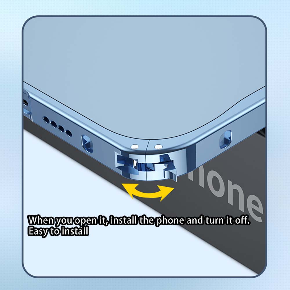 Ốp Điện Thoại Trong Suốt Khung Kim Loại Hình Vuông Cho iPhone 12 Pro Max 13 Pro Max 12 11 Pro Max