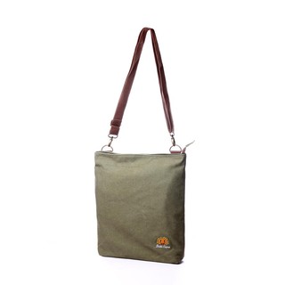 Túi đeo chéo canvas basic trơn