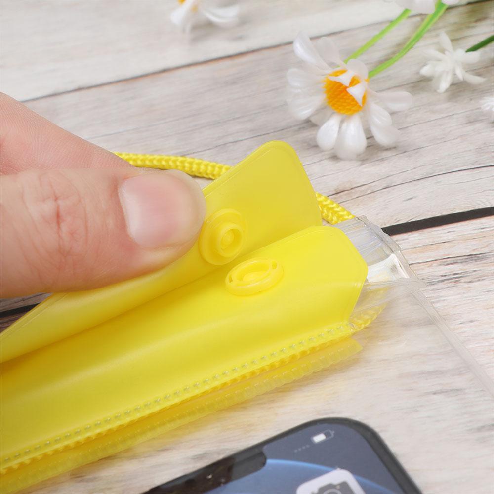 CHOOKEY Túi Đựng Điện Thoại Chống Thấm Nước Bằng PVC Trong Suốt