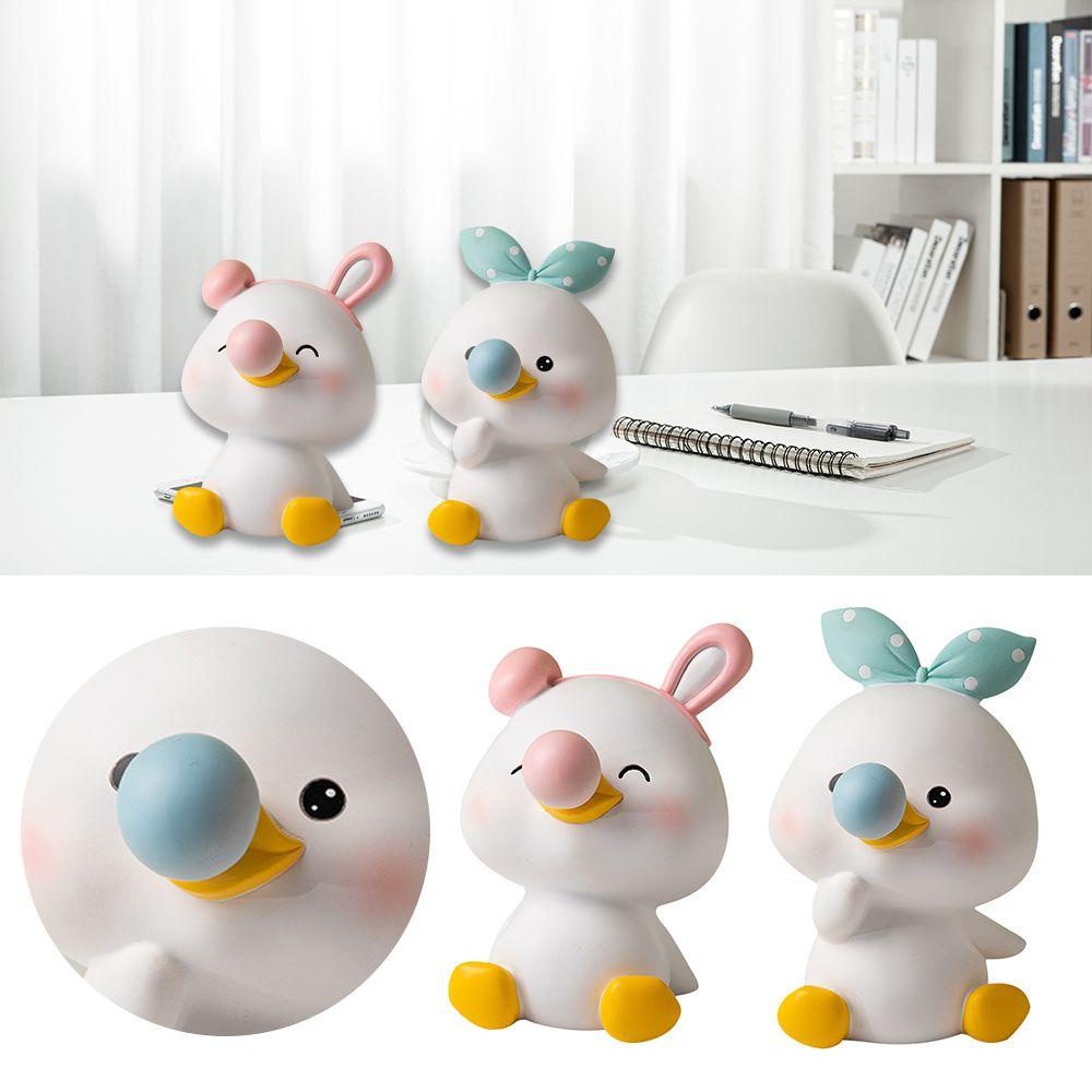 CONOPERY Mô Hình Vịt Conpery Để Bàn Trang Trí Bằng Nhựa Resin