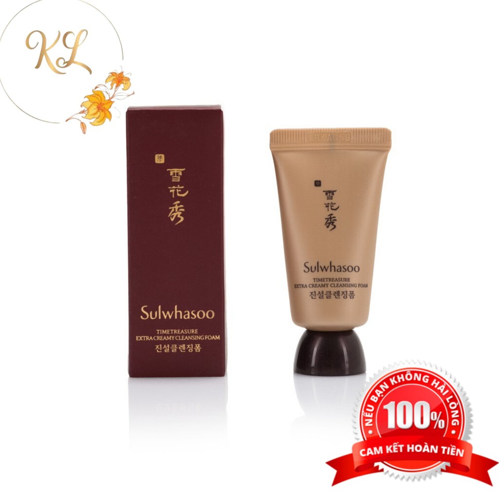 Sữa Rửa Mặt Thông Đỏ Sulwhasoo Mini Se khít lỗ chân lông Sulwhasoo 15ml