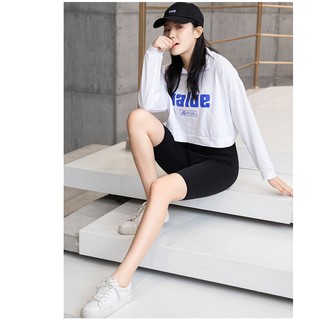 Quần legging đùi Rainbow tím hot rần rần