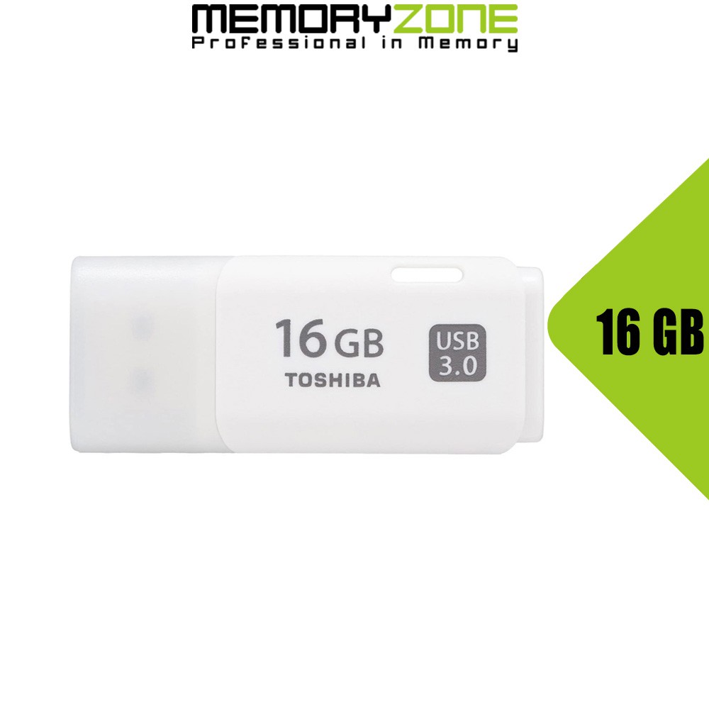 [Mã ELFLASH1 hoàn 10K xu đơn 20K] USB 3.0 Toshiba TransMemory U301 16GB THN-U301W0160E4