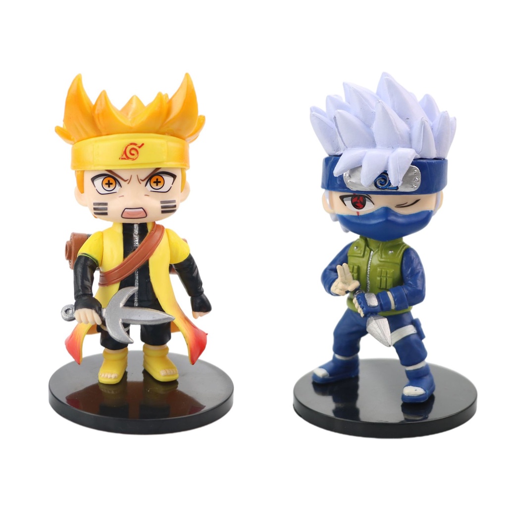 Mô hình để bàn 6 nhân vật Naruto phong cách ChiBi cao 11cm - NTR03B
