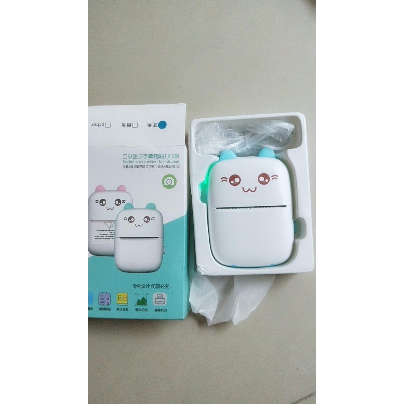 Máy In Cao Cấp Nhỏ Gọn Chất Lượng Cao (gồm Máy In +dây Cáp Dữ Liệu + Giấy Nhiệt + HDSD) [CMART GIA DỤNG TIỆN ÍCH] | BigBuy360 - bigbuy360.vn