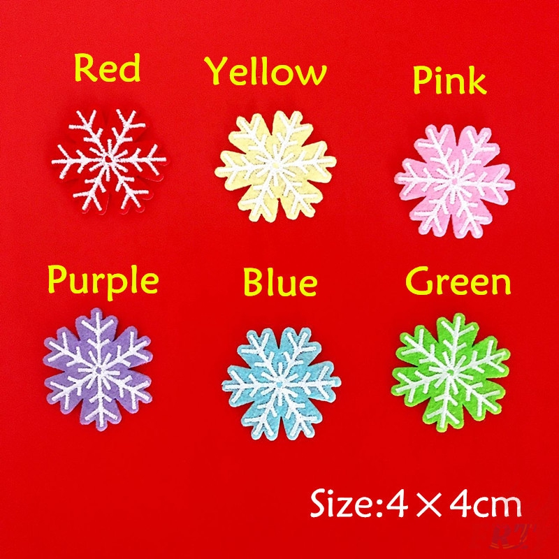 Nhập WAFACB01 giảm 10K _Hình thêu quần áo hình bông tuyết dễ thương （☸ INS Snowflake Patch ☸）