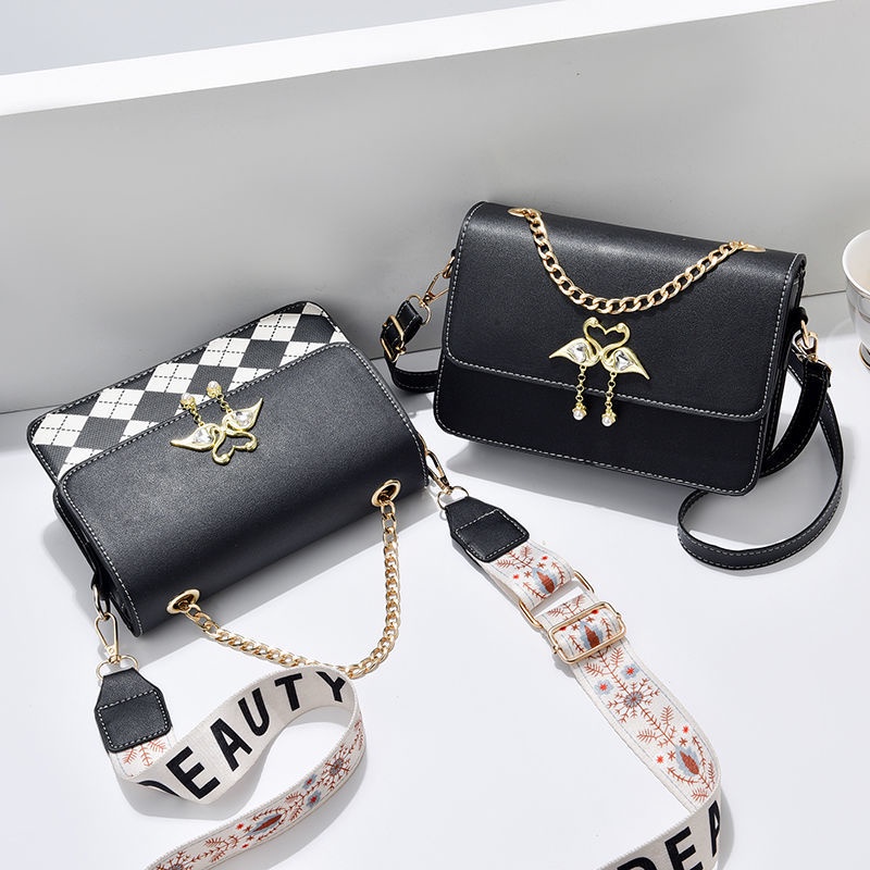 Túi Xách Da Mềm Cao Cấp Hình Vuông Cỡ Nhỏ Phong Cách Hàn Quốc Dễ Phối Đồ Thời Trang Cho Nữ