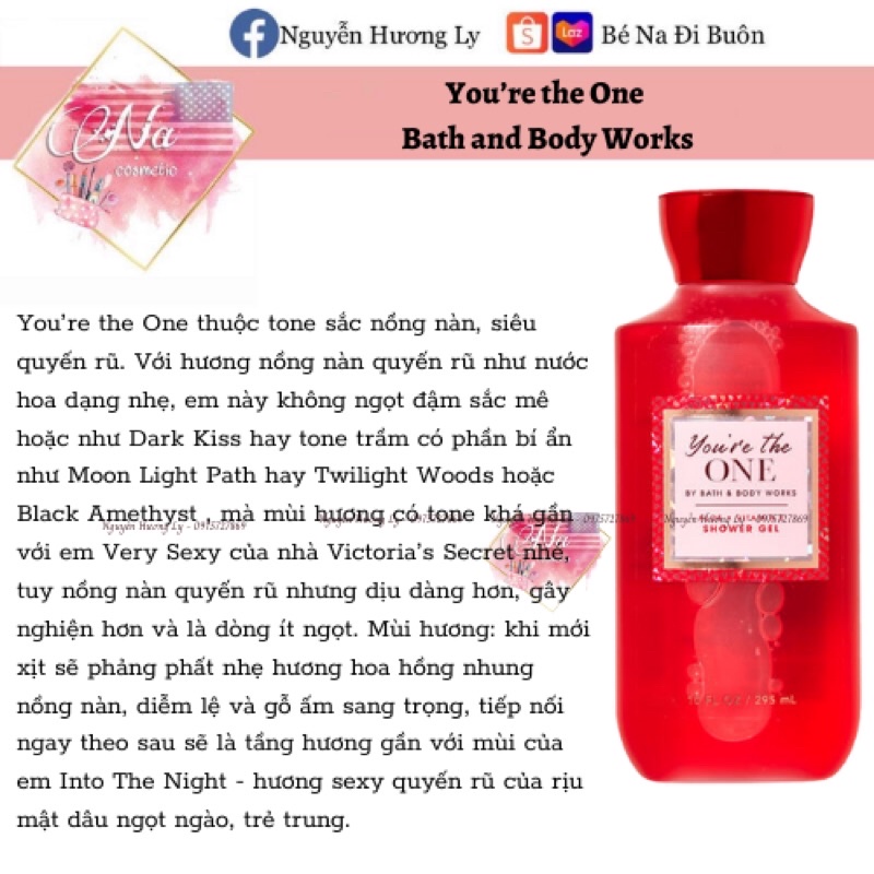 Sữa tắm ‪‎Bath & Body Works