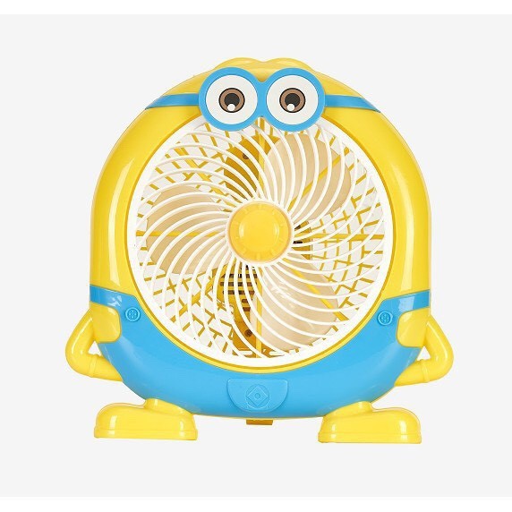 Quạt Mini Để Bàn Cắm Điện Hình Minion Cực Dễ Thương, Thích Hợp Để Bàn Học, Bàn Làm Việc Cho Mùa Hè 2021 - Shop Nhà Xanh