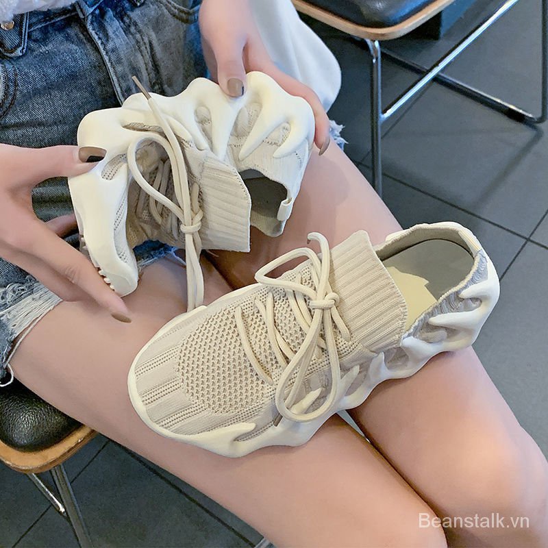 Giày thể thao Volcano Coconut450Big Talker thoáng khí màu sắc bạch tuộc thời trang mùa thu cho nữ MX1s