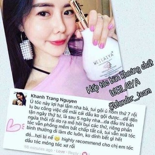 Kem ủ tóc bùn khoáng Weilaya