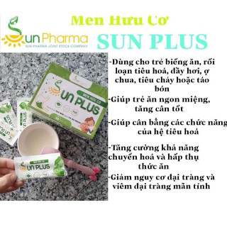 Sữa Non Sunplus và Men Hữu Cơ