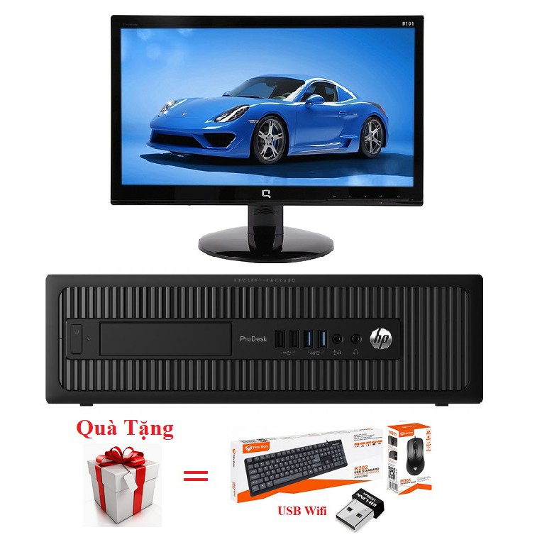 Cây Máy Tính Siêu Nhanh HP 600 G1 CPU i5 4570, Ram 8gb SSD 128+HDD 500gb. BH 24T. WIN 10 Bản Quyền. Không gồm màn hình.