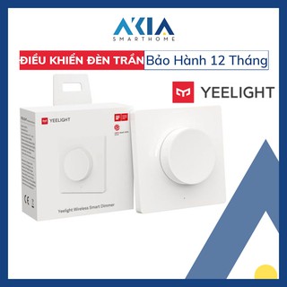 Công tắc thông minh Yeelight Smart Dimmer Switch - Công tắc điều khiển từ xa dán tường dành cho đèn trần Yeelight