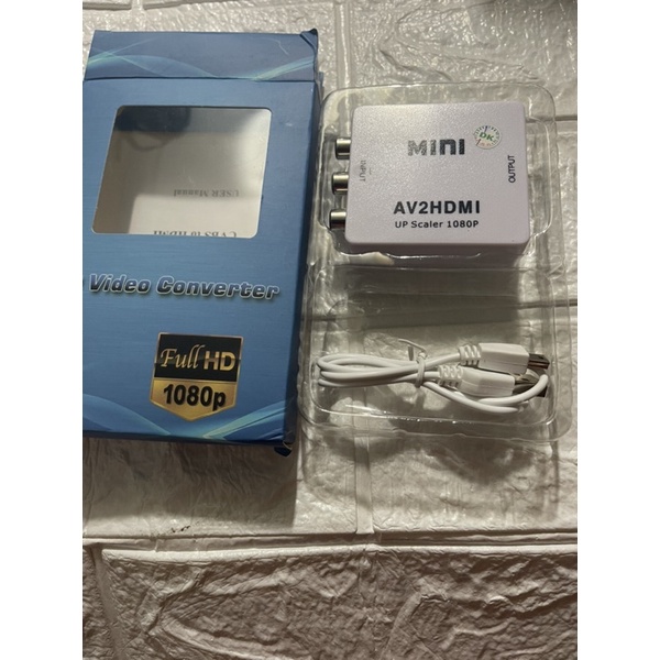 Bộ chuyển đổi tín hiệu từ AV Sang HDMI (Video, Audio) Full HD 1080P