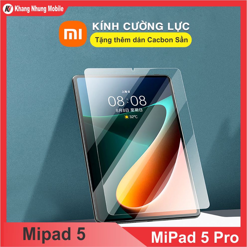 Bao da, Cường lực, dán carbon sần chống trơn dành cho Mipad 5, Mipad 5 Pro Khang Nhung | BigBuy360 - bigbuy360.vn