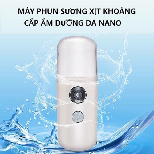 MÁY XÔNG MẶT XỊT KHOÁNG NANO MINI CẦM TAY