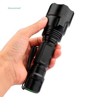 Green❤ Rechargeable 5000lm C8 Q5 18650 LED Flashlight High Brightness 5 Modes Torch