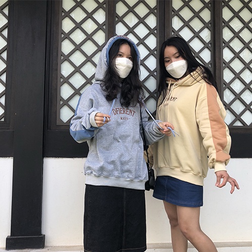 Áo khoác Hoodie nam nữ form rộng tay phồng Difierent, Áo khoác Hoodie nỉ bông 2 lớp cực yêu phong cách Hàn Quốc | BigBuy360 - bigbuy360.vn