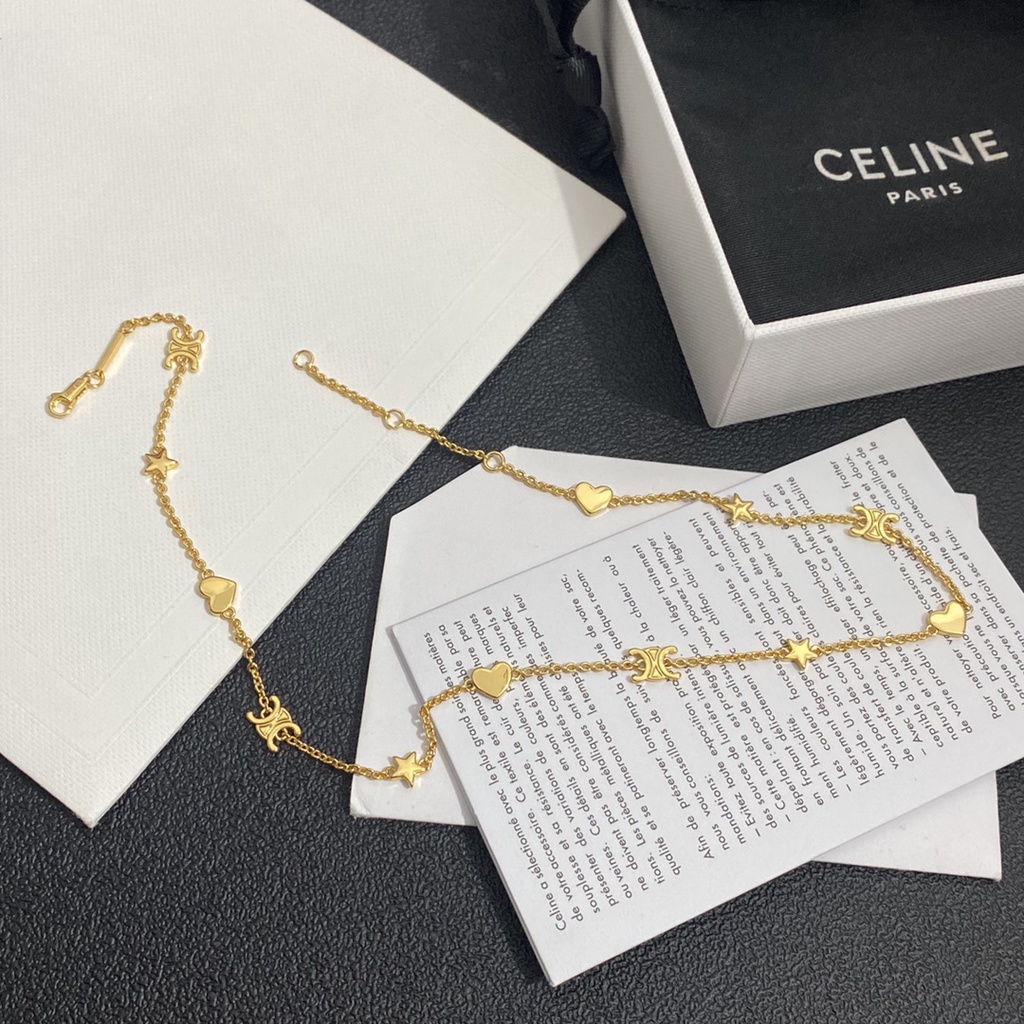'Boutique Spot'B053 C Logo Khải Hoàn Môn - Vòng Cổ 42cm - Hàn Quốc 2022 Tái Tạo Phong Cách Cổ Điển Thanh Lịch