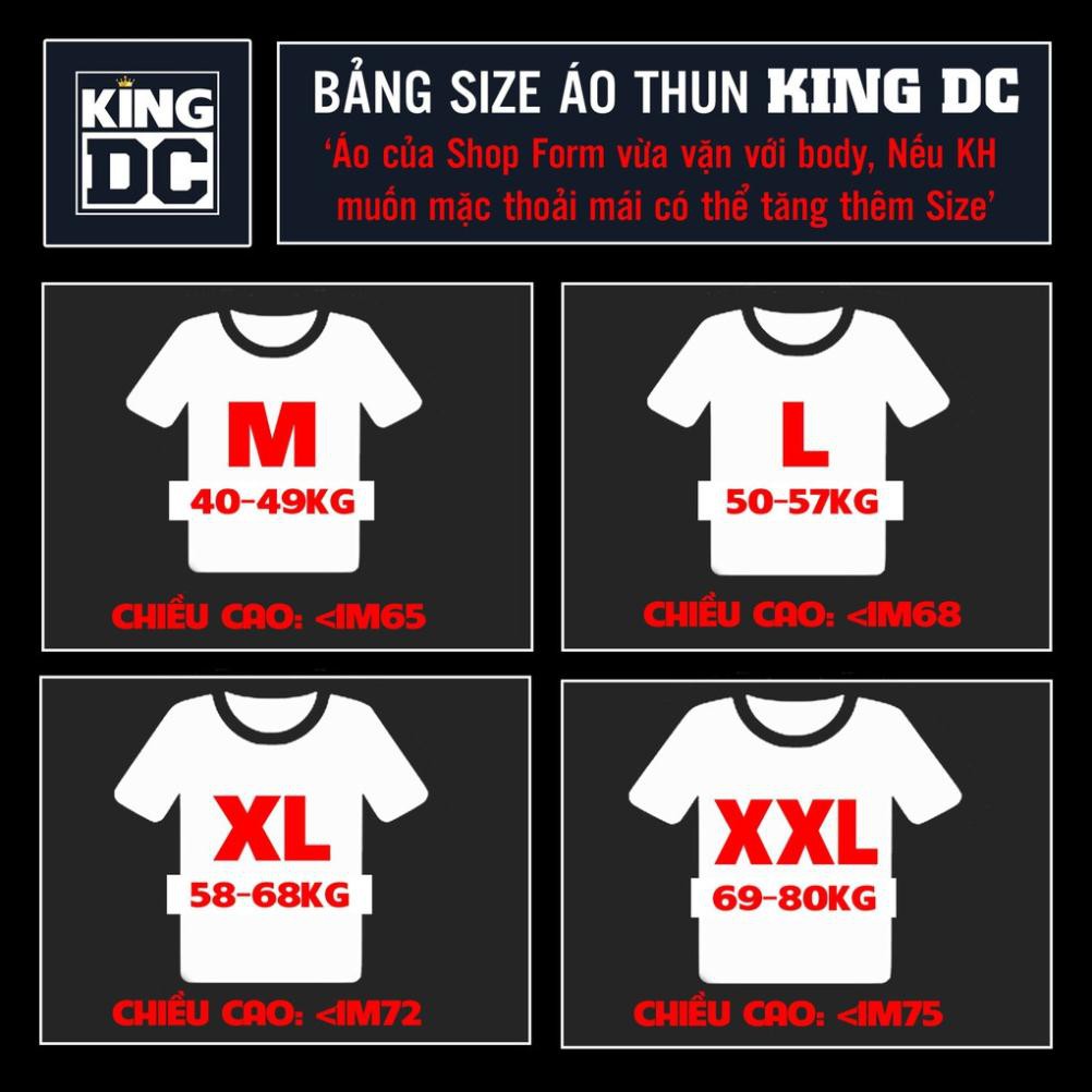 Áo thun nam King DC-Áo phông trắng ngắn tay không cổ-Hình Joker-Cá tính mạnh mẽ-Nhiều size nhiều mẫu-Giá tận xưởng