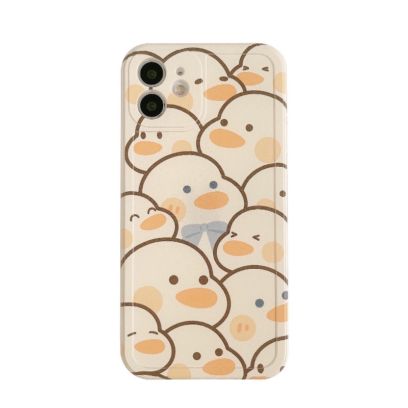 (SIÊU RẺ) Ốp lưng iphone Nhiều vịt tròn đáng yêu 7plus/8/8plus/x/xr/xs/11/12/13/pro/max/plus/promax