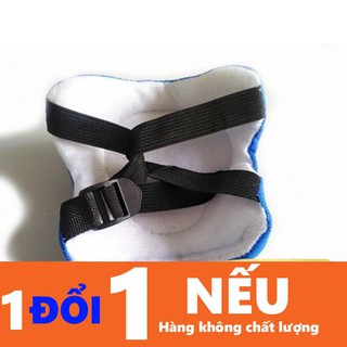 [1 ĐỔI 1] Kit Bảo Vệ Đầu Gối, Khuỷu Tay Trượt Patin Trẻ Em (Xanh/ Cam Viền Đen)