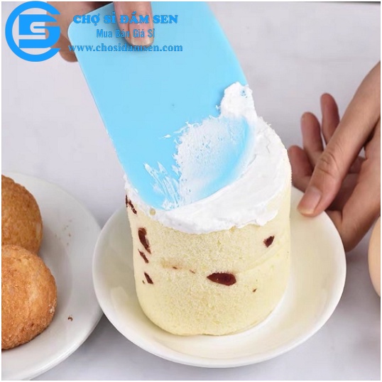 Bộ 3 dụng cụ cắt bột chà láng vét bột Dụng cụ làm bánh trang trí bánh  G275-BoDaoCatBot
