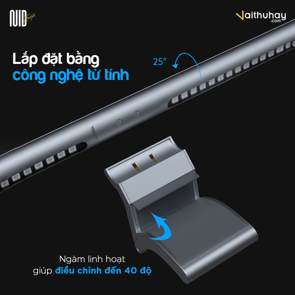 Đèn Treo Màn Hình Yeelight Màn LED RGB 10W Tích Hợp Núm Điều Chỉnh Độ Sáng - Vaithuhay