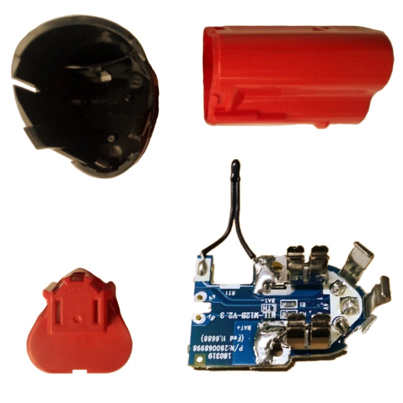 Bảng Mạch Pin PCB M12 Cho Milwaukee 12V 1.3Ah 1.5Ah 48-11 - 2411 Li-ion