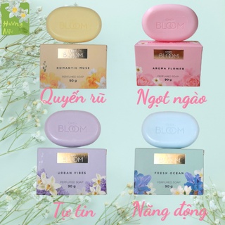 Xà bông thơm Cindy Bloom Aroma Flower 90g với 4 hương thơm
