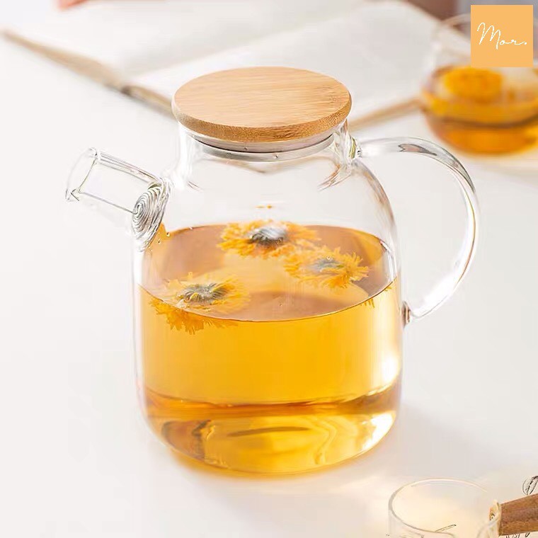 Bộ bình nước thủy tinh chịu nhiệt - 1.6L (BN05)