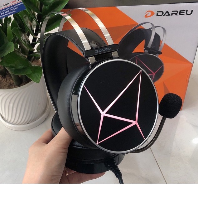 Tai nghe DAREU EH722X Pink / Black / Trắng 7.1