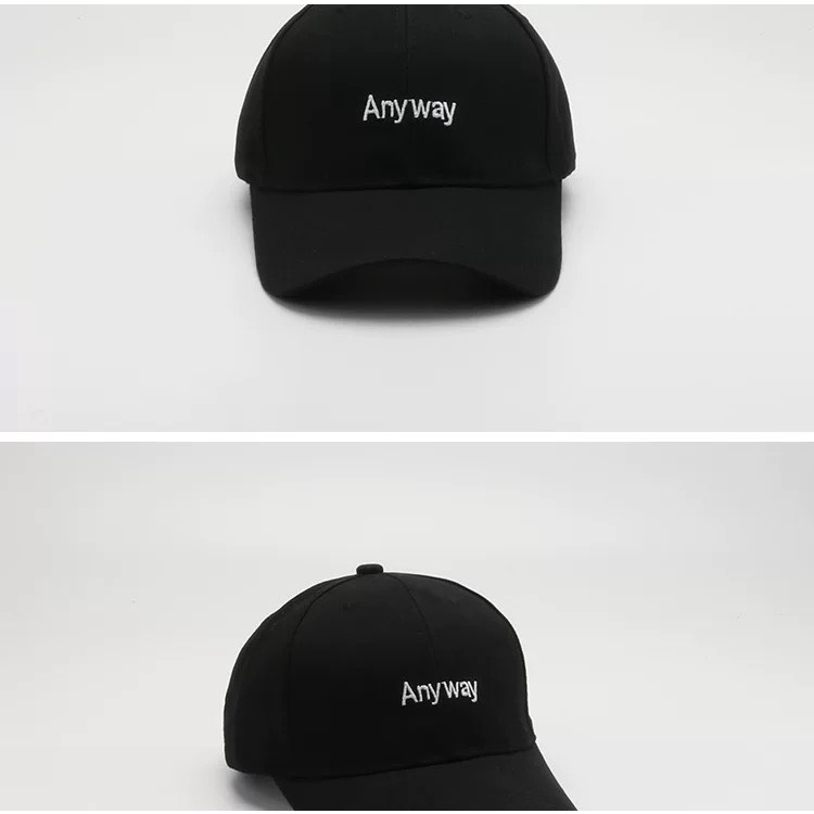 Mũ lưỡi trai Any Way Nón kết nhiều màu phong cách Ulzzang form unisex nam nữ