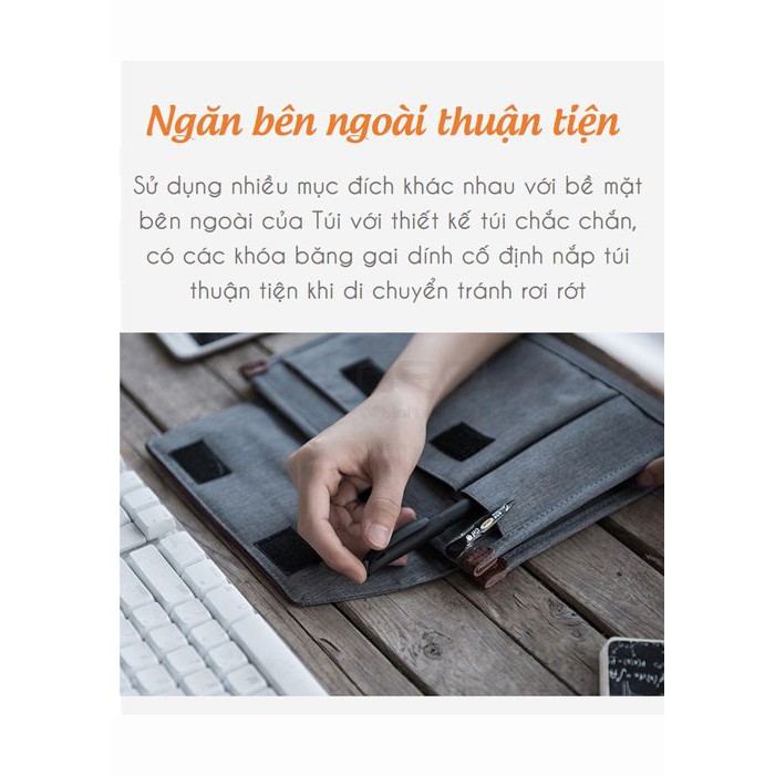 Túi Đựng Văn Kiện Giấy Tờ Tài Liệu Văn Phòng Đa Năng Gấp Gọn Tiện Lợi MLH