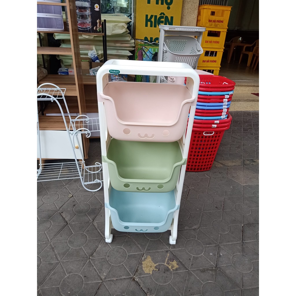 KỆ GẤU 3 TẦNG HOKORI VIỆT NHẬT