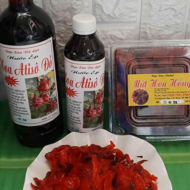 Combo 10 chai atiso cho khách(10l)