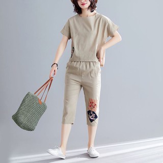 Set Bộ Lửng Vải Đũi