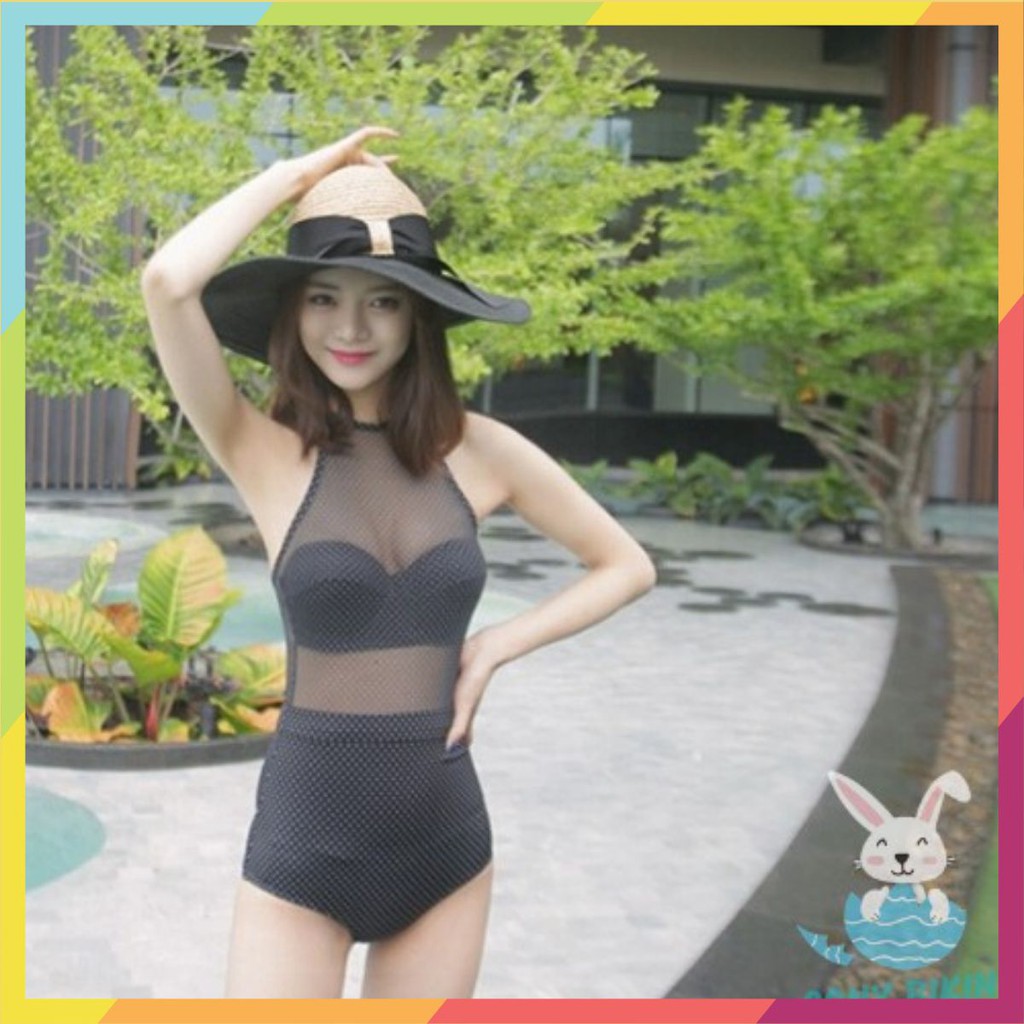 Bộ bơi đi tắm biển nữ Bikini 1 mảnh (Set 2 Đồ Áo liền và quần lót) Windy - Phân Phối Nam Gym
