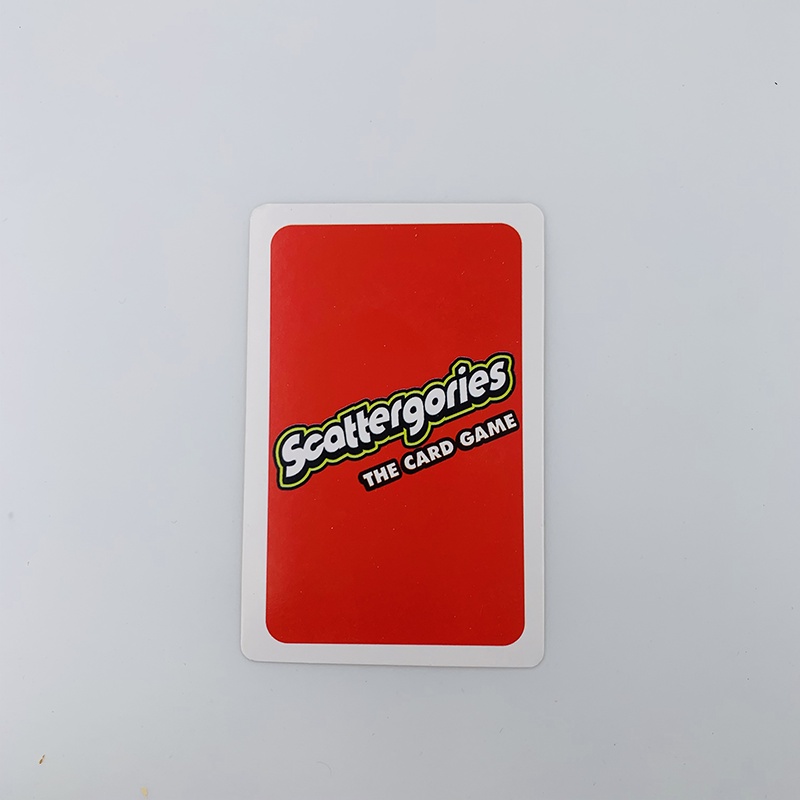 Scattergories The Card Game