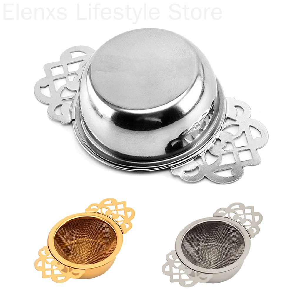 Dụng cụ lọc trà bằng thép không gỉ Dụng Cụ Lọc Trà Cầm Tay Bằng Thép Không Gỉ