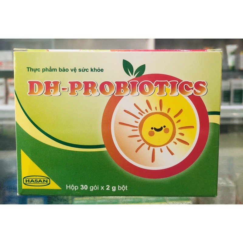 DH-Probiotics - 30 gói x 2g - Bổ sung các lợi khuẩn, vitamin, lysin và khoáng chất cho bé