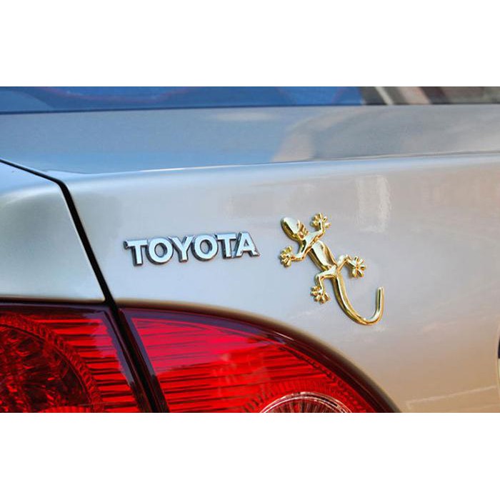 Trang Trí Decal Thạch Sùng Gắn Kính 3D FXE1014