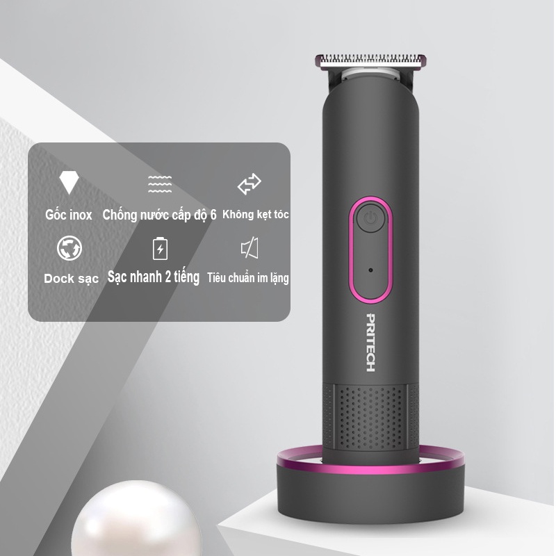 Tăng Đơ Cắt Tóc Gia Đình Chuyên Nghiệp, Tông Đơ Hớt Tóc Cho bé nam PRITECH PR-2888  tông đơ hớt tóc trẻ em người lớn