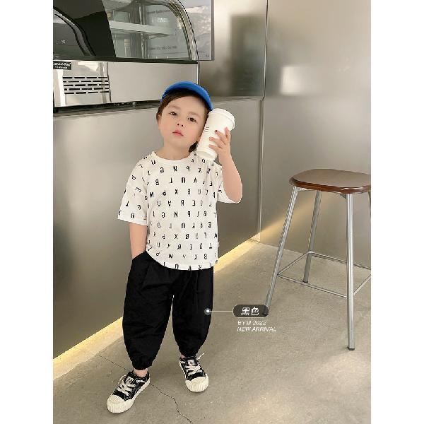 [Babycat Hàng Có Sẵn Quần Dài Trung Bình Mỏng Phong Cách Nhật Hàn Thời Trang Mùa Hè Hàng Mới Dành Cho Bé Trai 2022