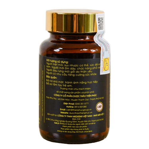 Đông Trùng Hạ Thảo Thiên Phúc - Hỗ trợ bồi bổ cơ thể, nâng cao thể trạng (30 viên)