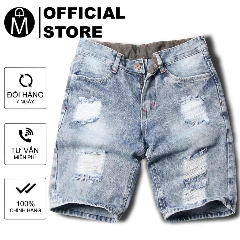 Quần short jean nam MĐ Q416 loại tốt