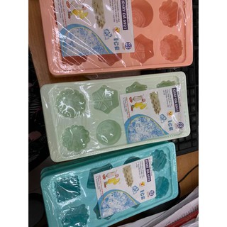 Bộ 3 khay làm đá siêu dễ tách đá việt nhật