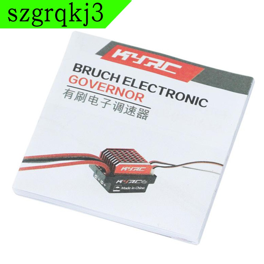Bộ Điều Khiển Tốc Độ Động Cơ Chổi Than ESC 60A ESC 60A Cho Xe Tăng Điều Khiển Từ Xa 1 / 10