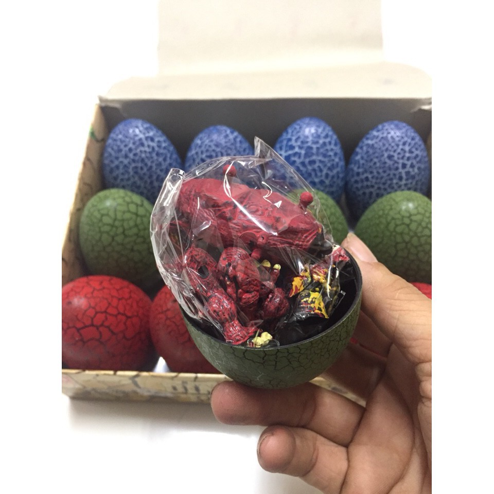 [ Gía siêu rẻ ] SET 12 TRỨNG KHỦNG LONG CÓ CÁNH CHO BÉ